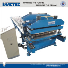 Quality auto double layer tile roof roll forming machine
